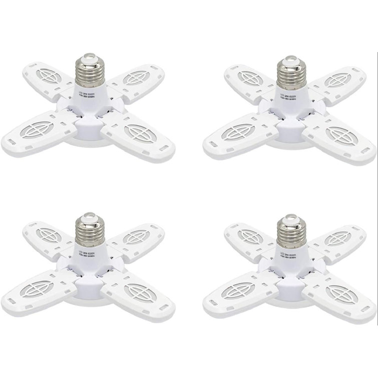 GupudaoCo Garage Lights Dimmable LED Garage Lights Ceiling, 38W 6000LM